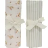 Blankets|Sleep Sacks + Wraps-Oilo Organic Swaddle Blanket (2 Pack)