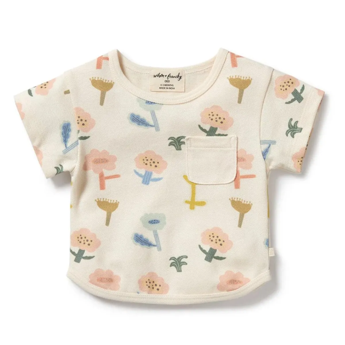Tops + Tees-Wilson + Frenchy Organic Tee