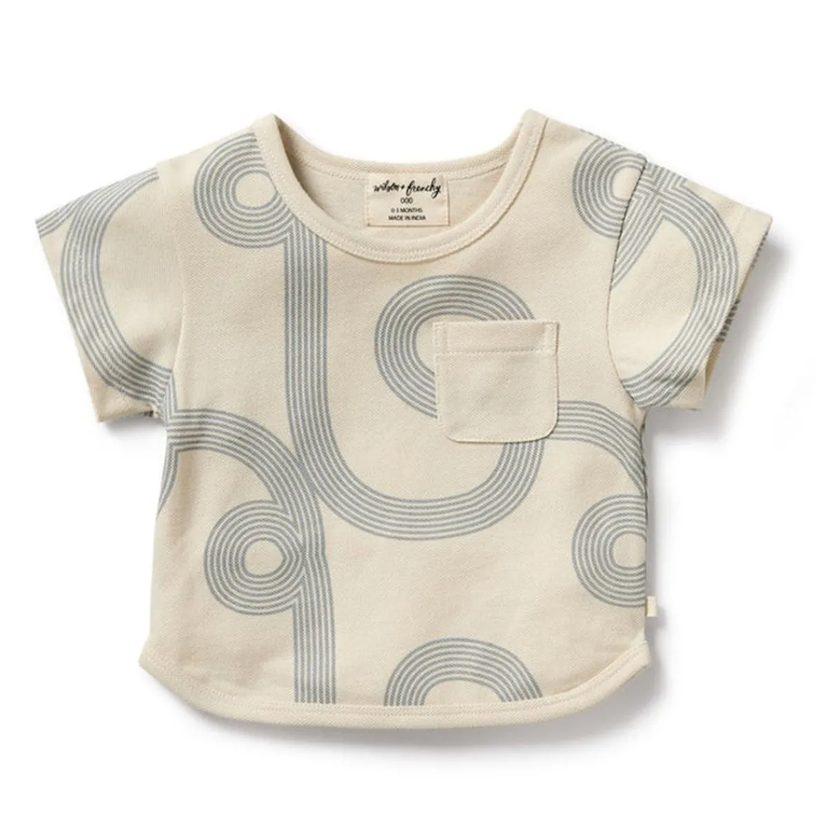 Tops + Tees-Wilson + Frenchy Organic Tee