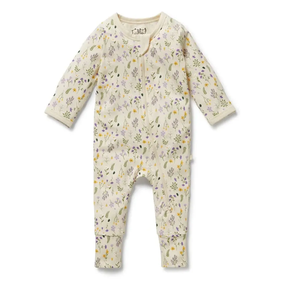 Onesies|Sleepers-Wilson + Frenchy Organic Zipsuit with Feet