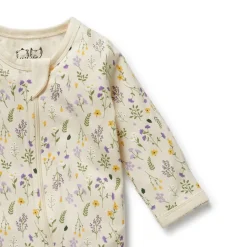 Onesies|Sleepers-Wilson + Frenchy Organic Zipsuit with Feet