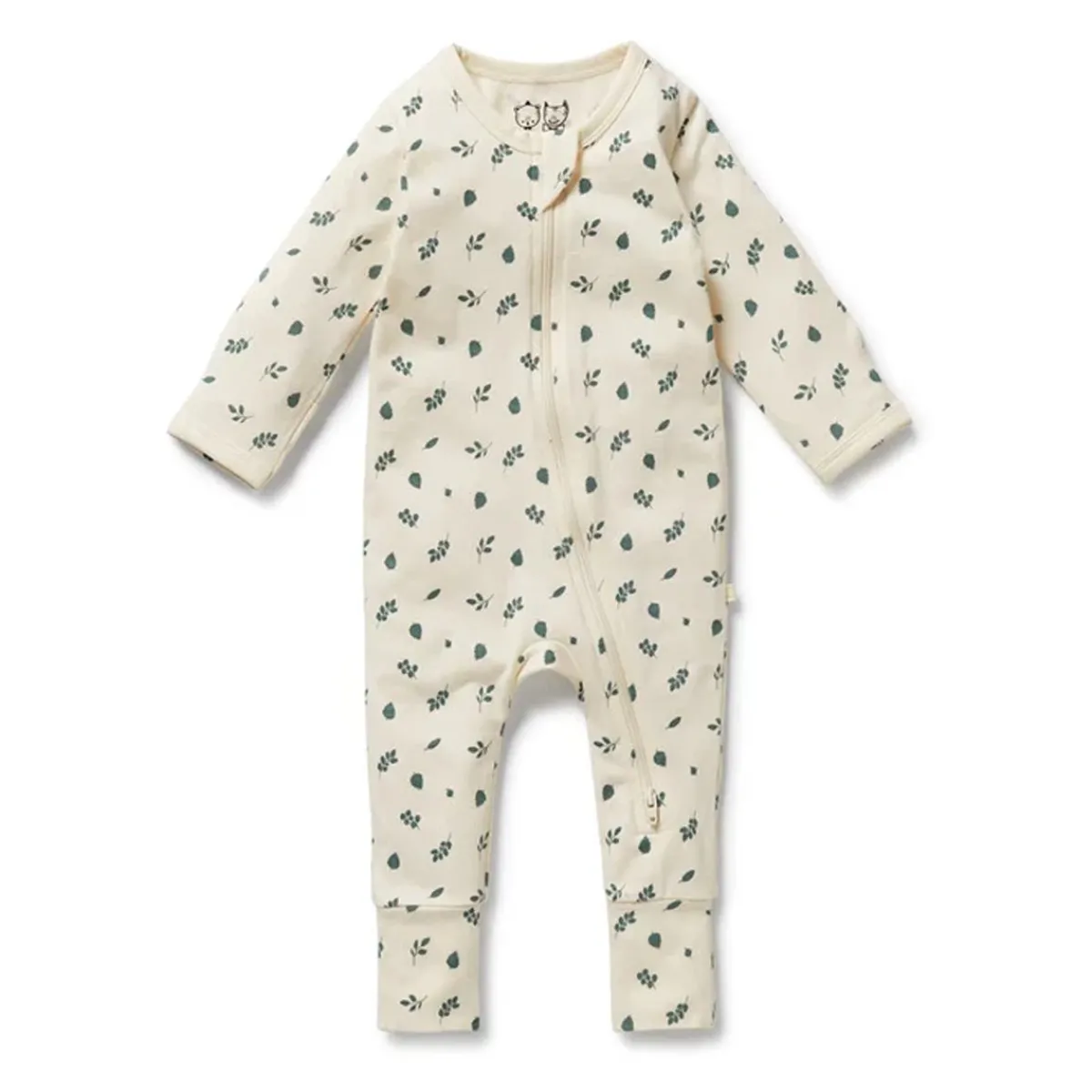 Onesies|Sleepers-Wilson + Frenchy Organic Zipsuit with Feet