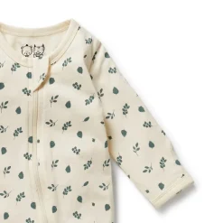 Onesies|Sleepers-Wilson + Frenchy Organic Zipsuit with Feet