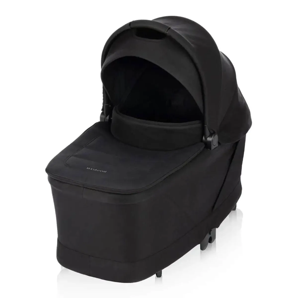 Stroller Accessories-Maxi-Cosi Oria Bassinet Carry Cot Twillic Black