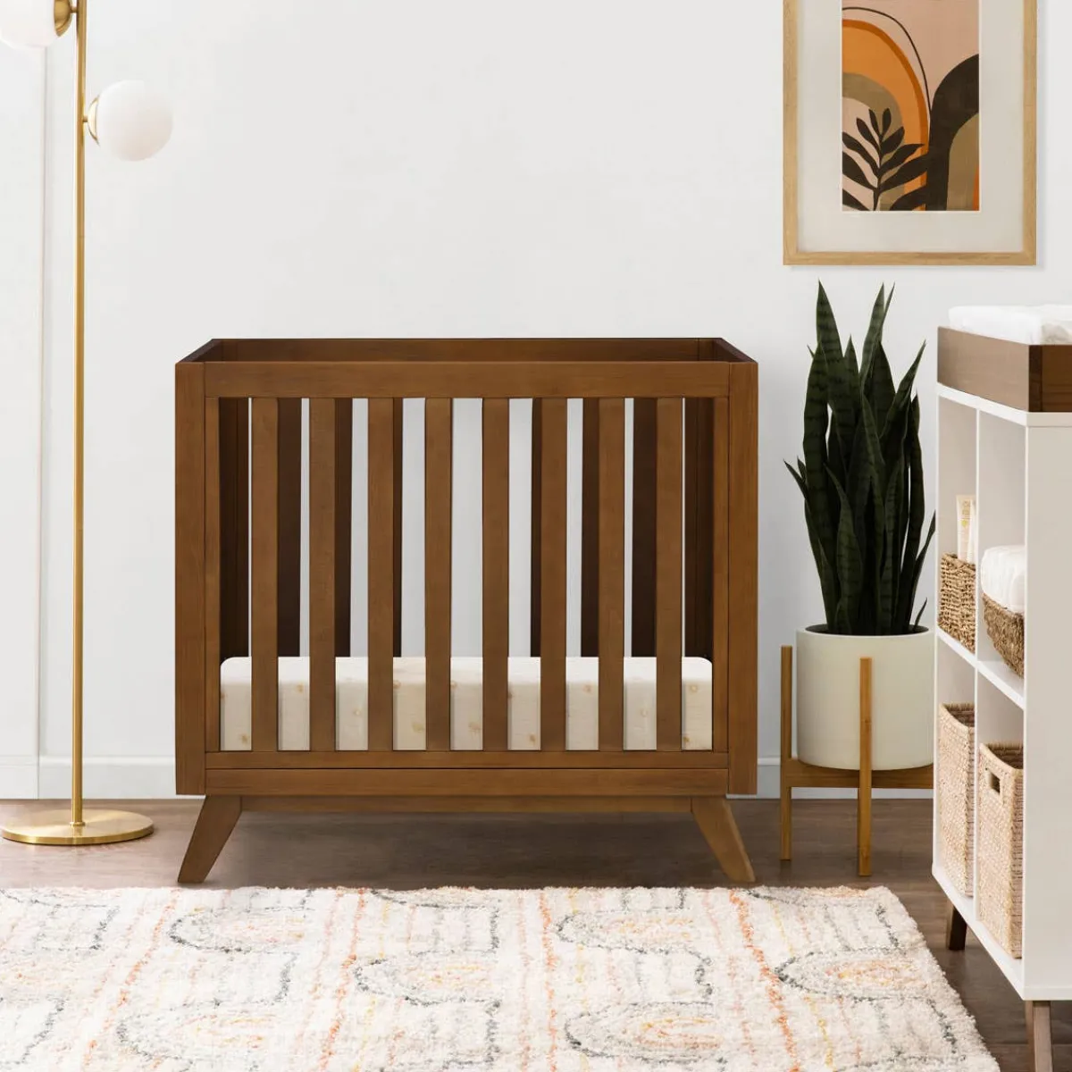 Mini Cribs-DaVinci Otto 3-in-1 Convertible Mini Crib