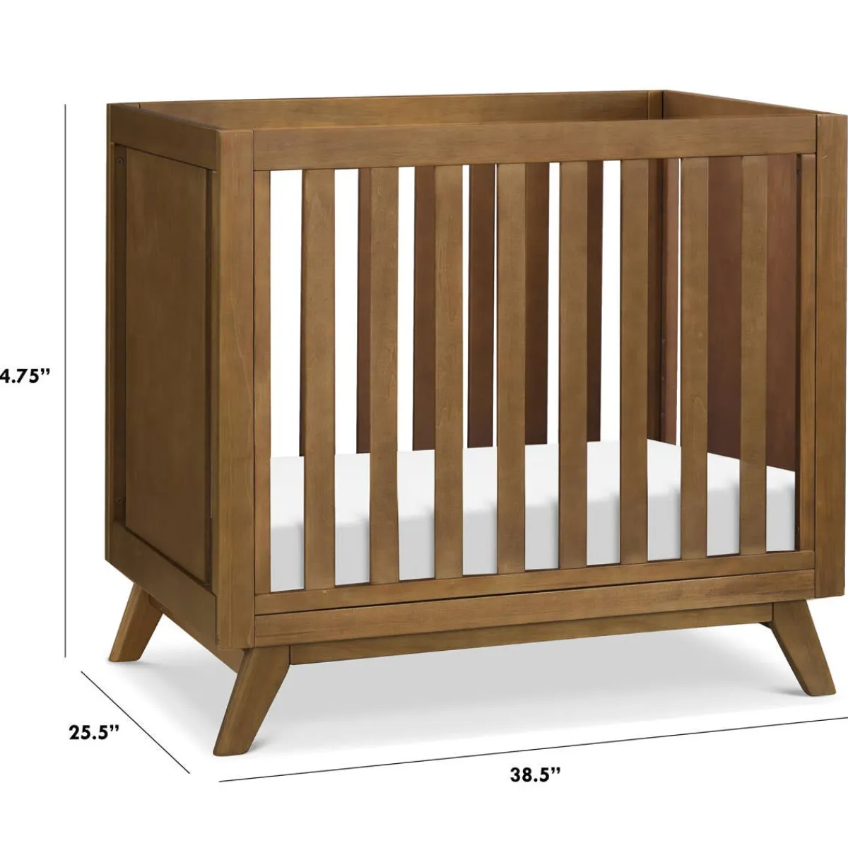Mini Cribs-DaVinci Otto 3-in-1 Convertible Mini Crib