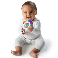 Grasping Toys|Teethers-Baby Einstein Outstanding Opus Sensory Rattle & Teether
