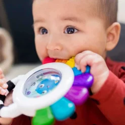 Grasping Toys|Teethers-Baby Einstein Outstanding Opus Sensory Rattle & Teether