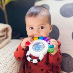 Grasping Toys|Teethers-Baby Einstein Outstanding Opus Sensory Rattle & Teether