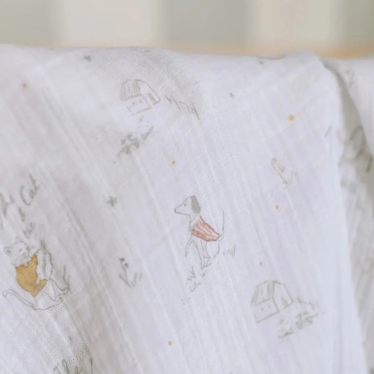 Blankets|Sleep Sacks + Wraps-Pehr Over the Moon Swaddle