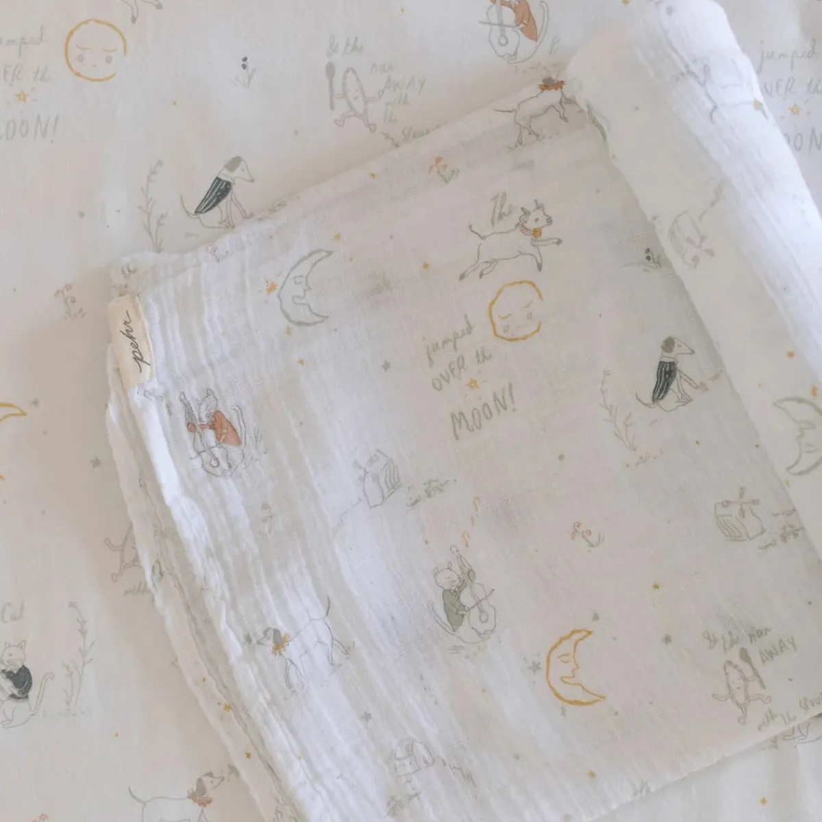 Blankets|Sleep Sacks + Wraps-Pehr Over the Moon Swaddle