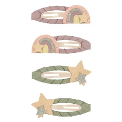 Hair Accessories-Mimi & Lula Over the Rainbow Clip Set