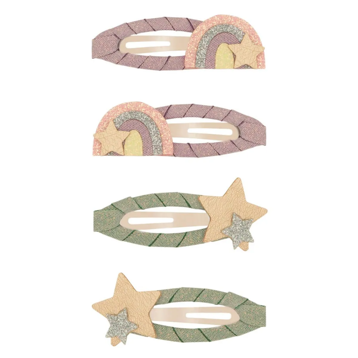 Hair Accessories-Mimi & Lula Over the Rainbow Clip Set