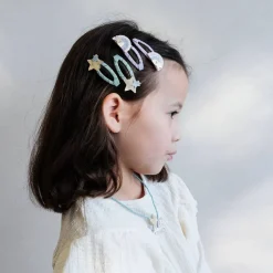 Hair Accessories-Mimi & Lula Over the Rainbow Clip Set