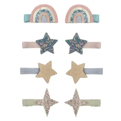 Hair Accessories-Mimi & Lula Over the Rainbow Mini Clips