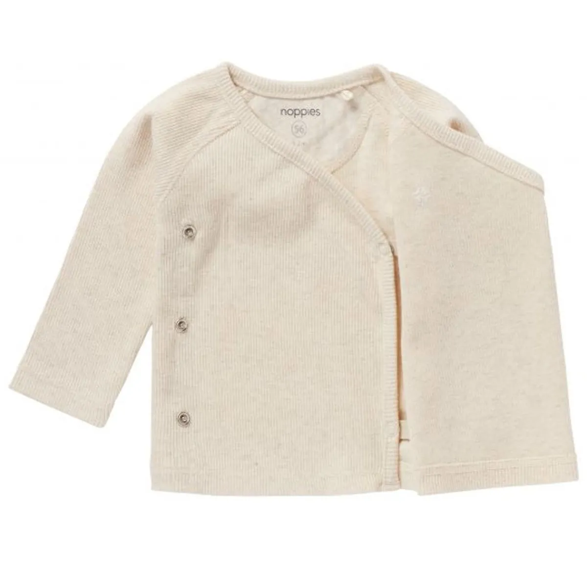 Tops + Tees-Noppies Overlap Rib Tee - Nanyuki