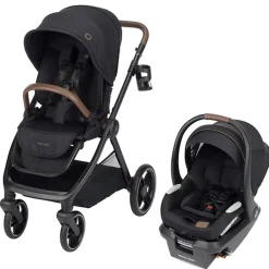Travel Systems-Maxi-Cosi Oxford Mico Luxe+ Bundle Essential Black