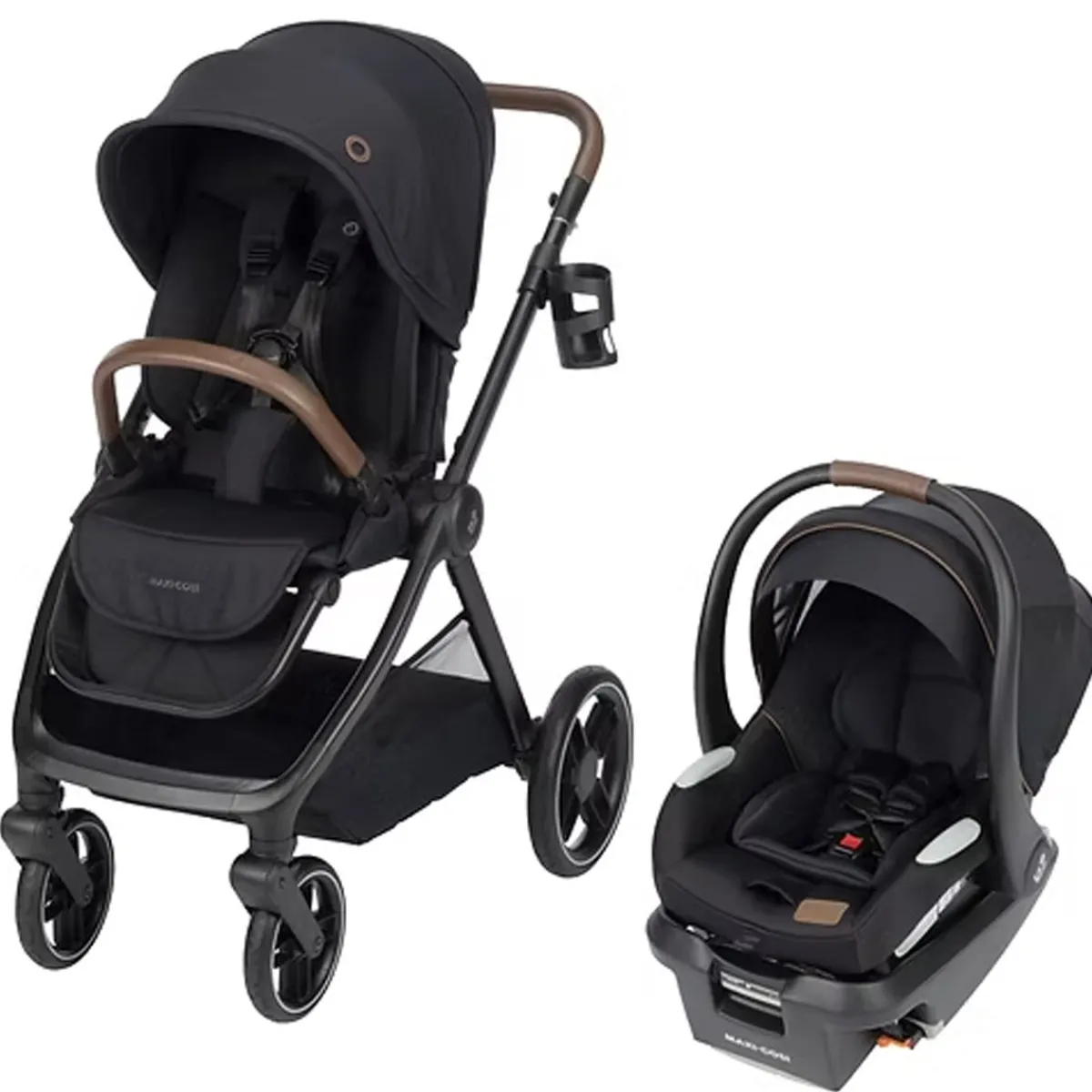 Travel Systems-Maxi-Cosi Oxford Mico Luxe+ Bundle Essential Black
