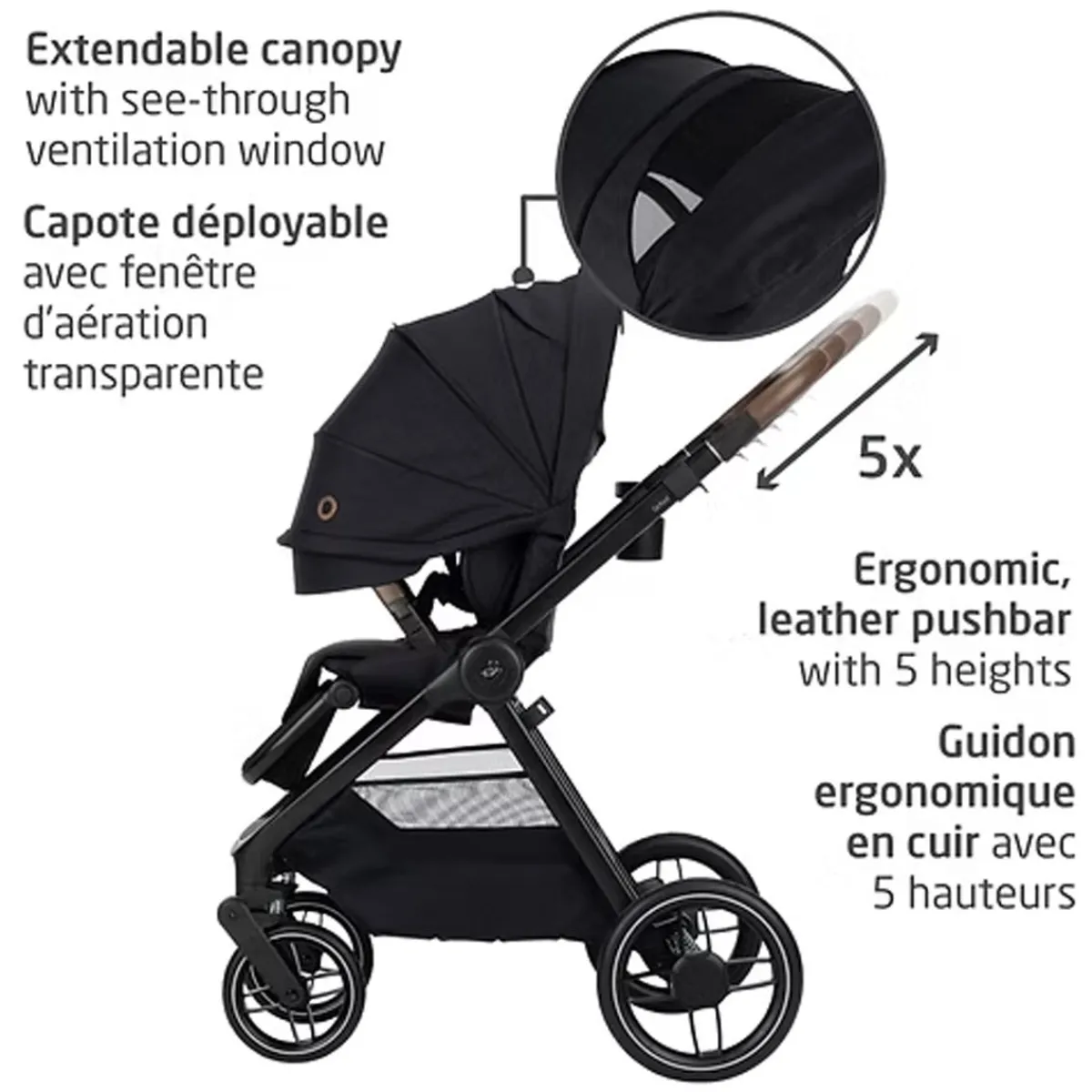 Travel Systems-Maxi-Cosi Oxford Mico Luxe+ Bundle Essential Black