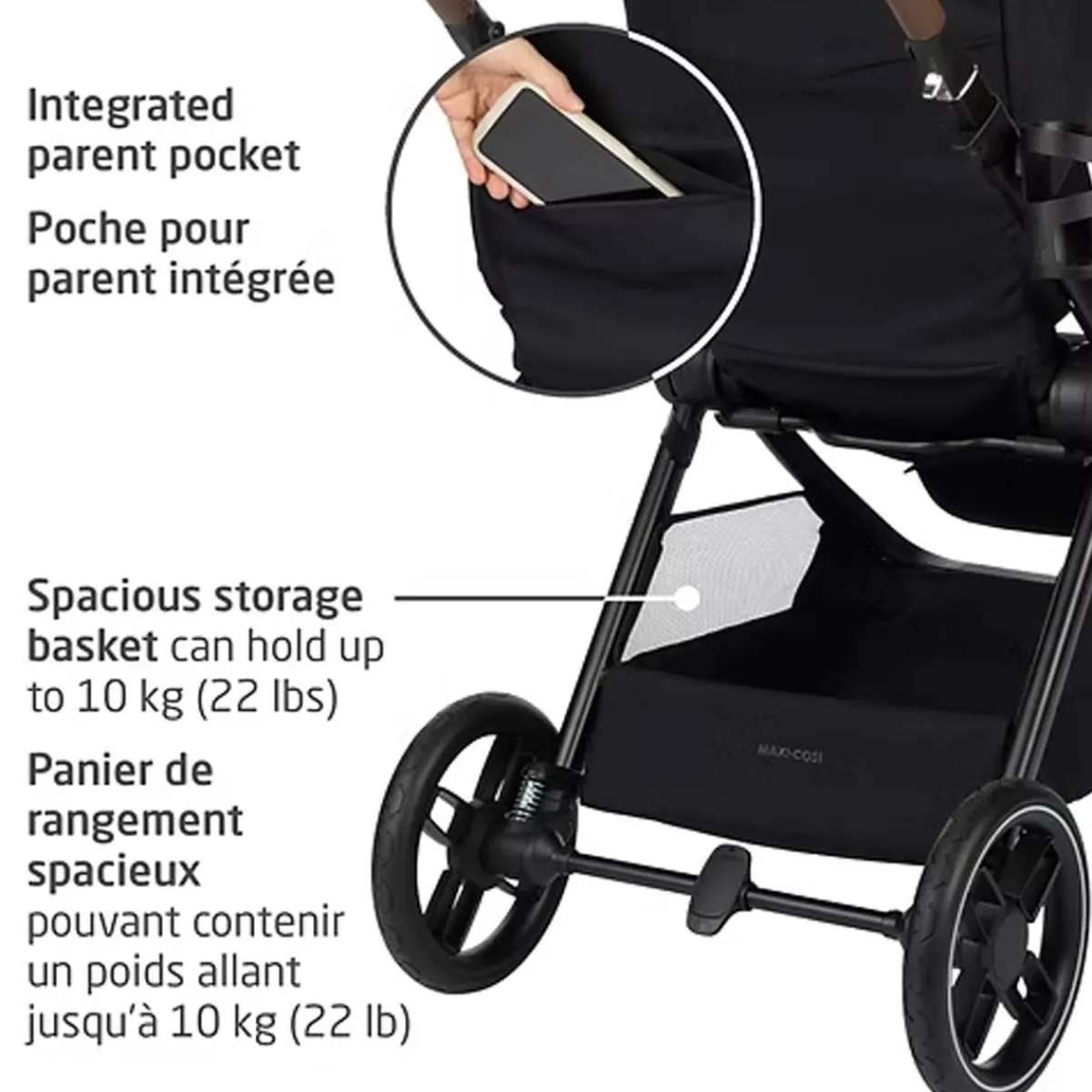 Travel Systems-Maxi-Cosi Oxford Mico Luxe+ Bundle Essential Black