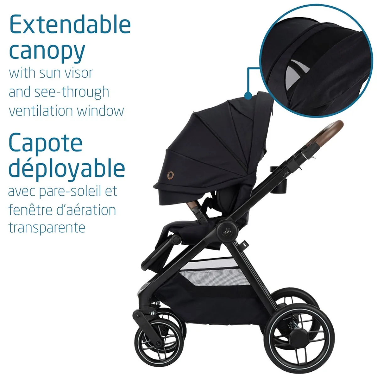 Full-Sized Strollers-Maxi-Cosi Oxford Stroller