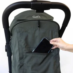 Travel Strollers-Guzzie + Guss Oxygen 2.0 Stroller