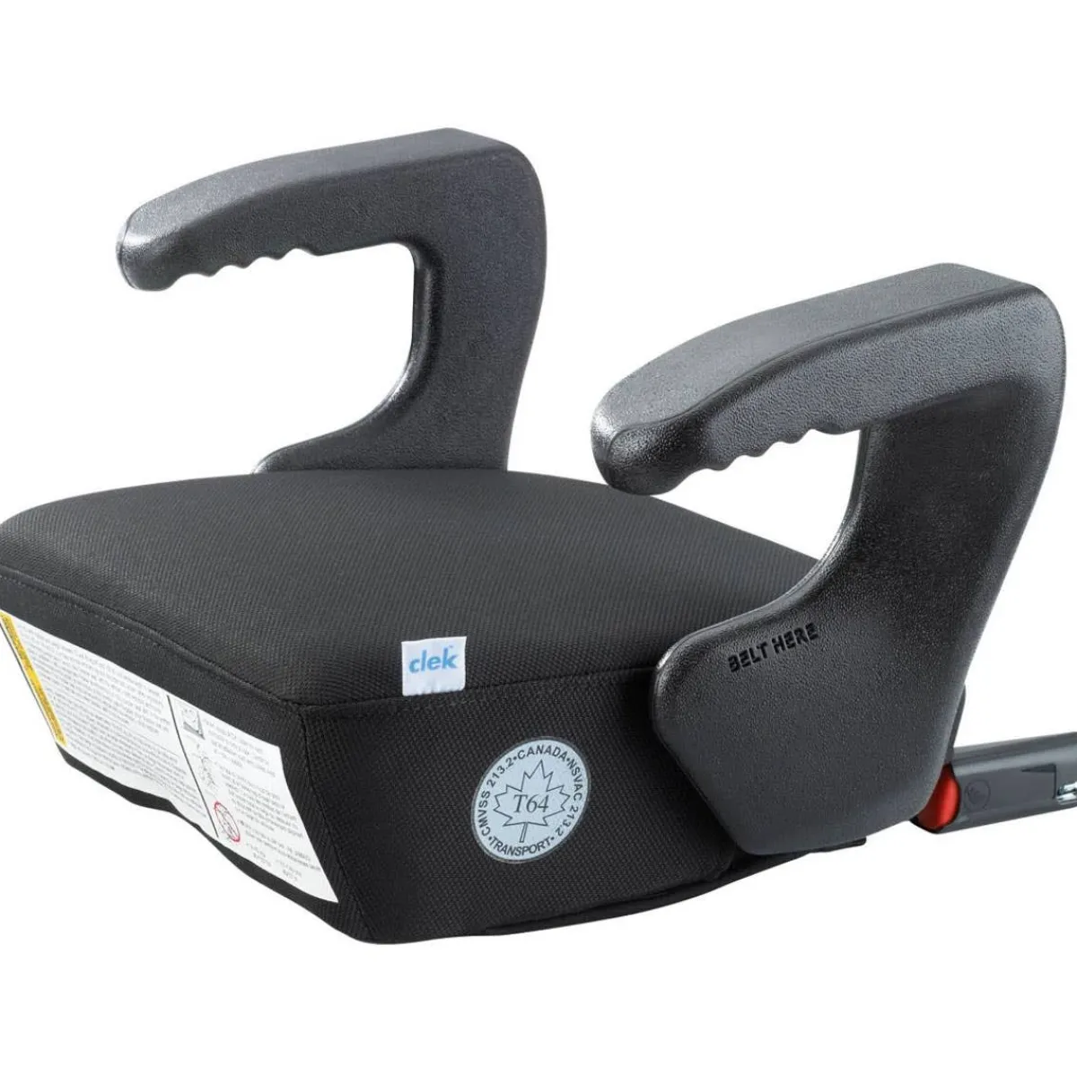 Car Seat Bases|Backless Booster Seats-Clek Ozzi Booster Seat - Jersey Knit
