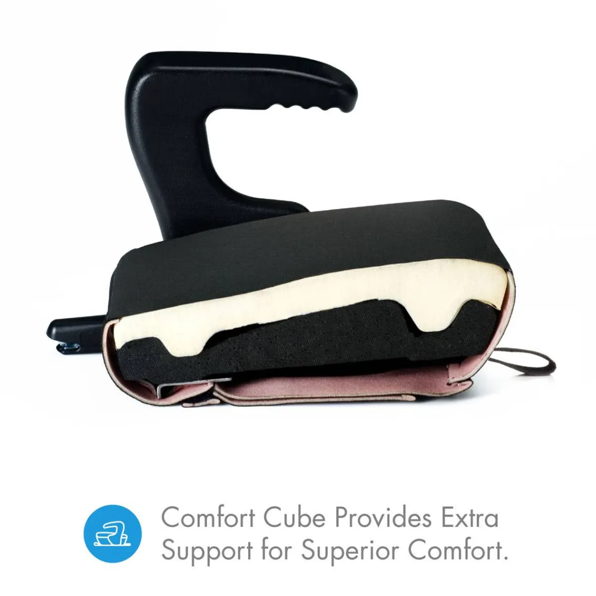 Car Seat Bases|Backless Booster Seats-Clek Ozzi Booster Seat - Jersey Knit