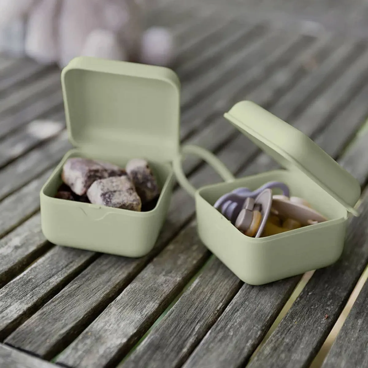 Pacifiers + Clips-Bibs Pacifier Box
