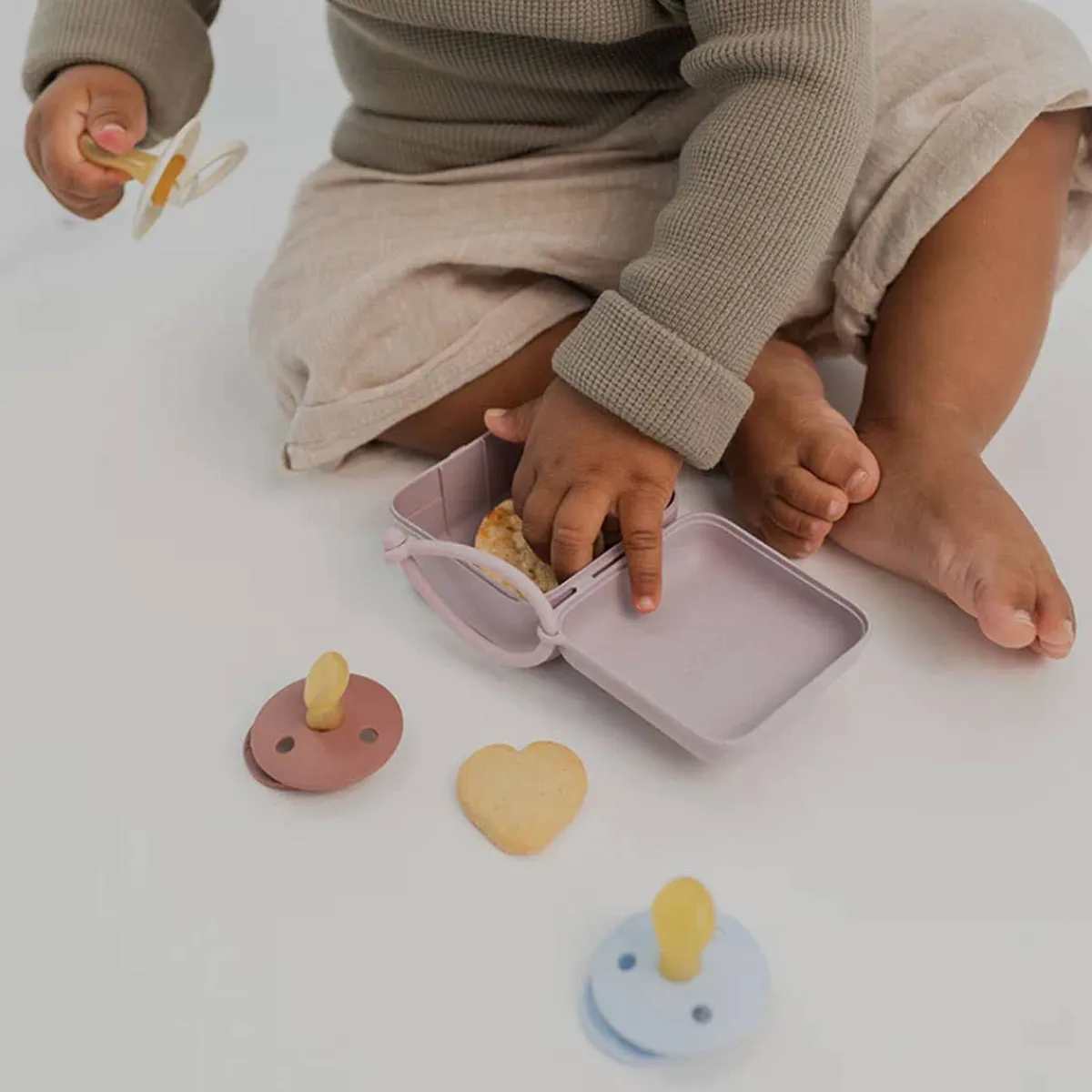 Pacifiers + Clips-Bibs Pacifier Box