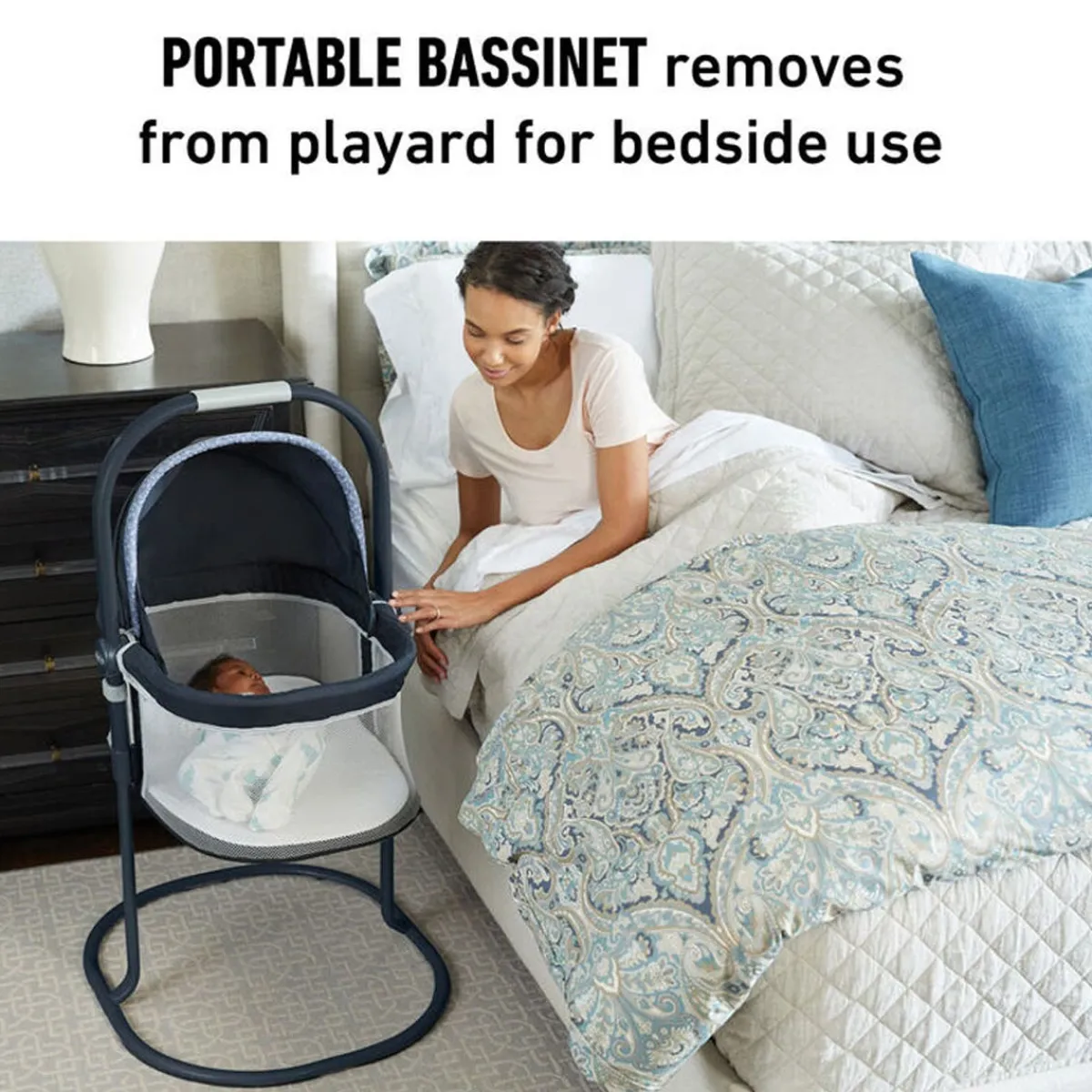 Playards|Travel Gear-Graco Pack 'n Play Day2Dream Bassinet Playard
