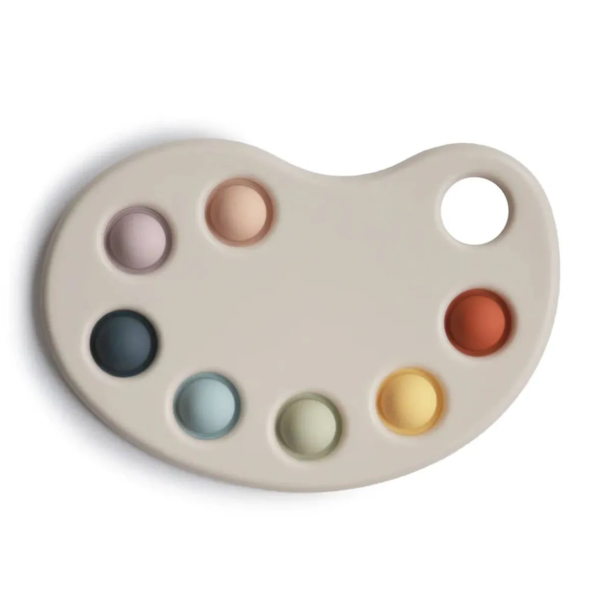 Pop Toys|Play + Learn Toys-Mushie Paint Palette Press Toy