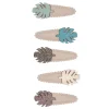 Hair Accessories-Mimi & Lula Palm Leaf Mini Clic Clacs