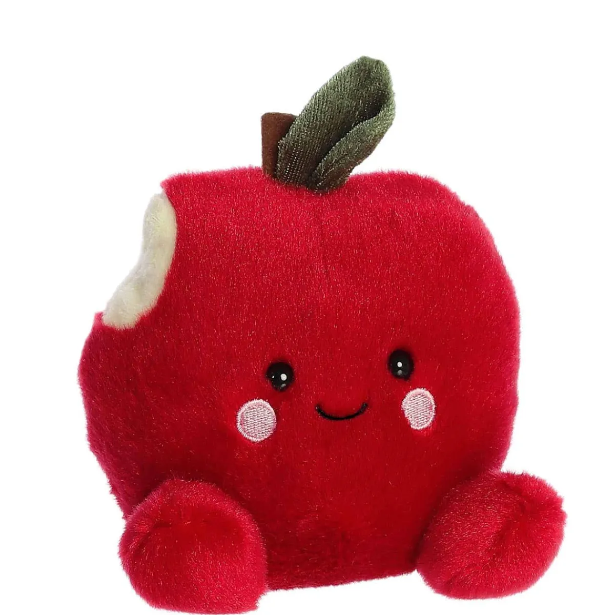 Plush Food-Nearly Famous Palm Pals - Crisp Red Apple