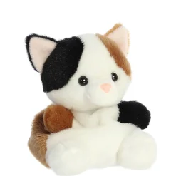 Plush Animals-Nearly Famous Palm Pals - Peebs Calico Cat