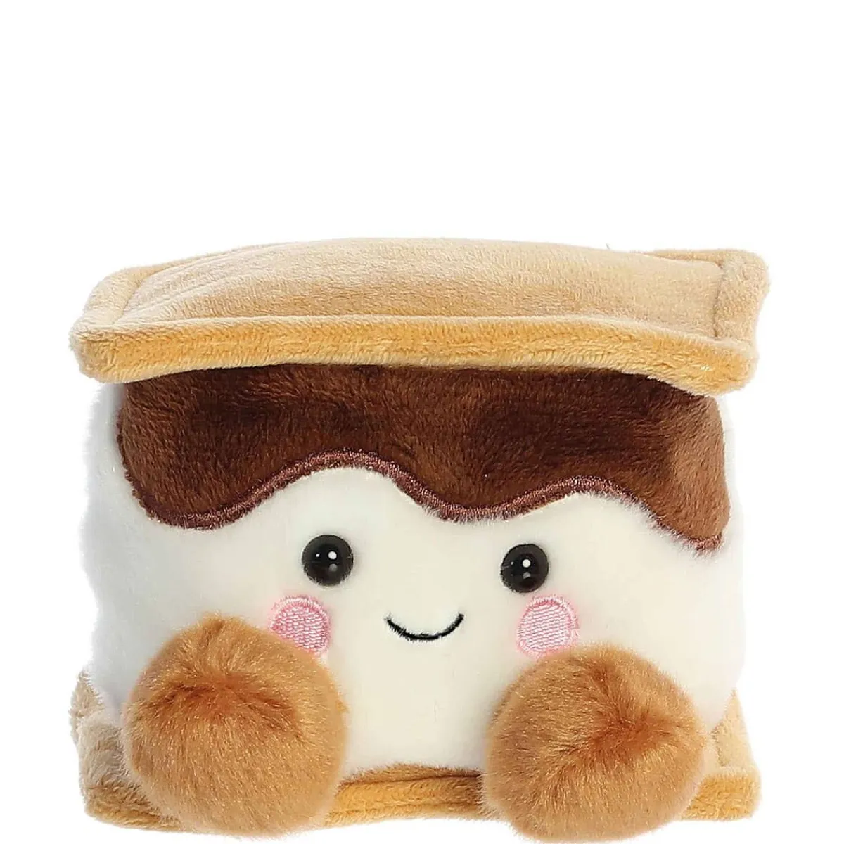 Plush Food-Nearly Famous Palm Pals - Toastee S'more