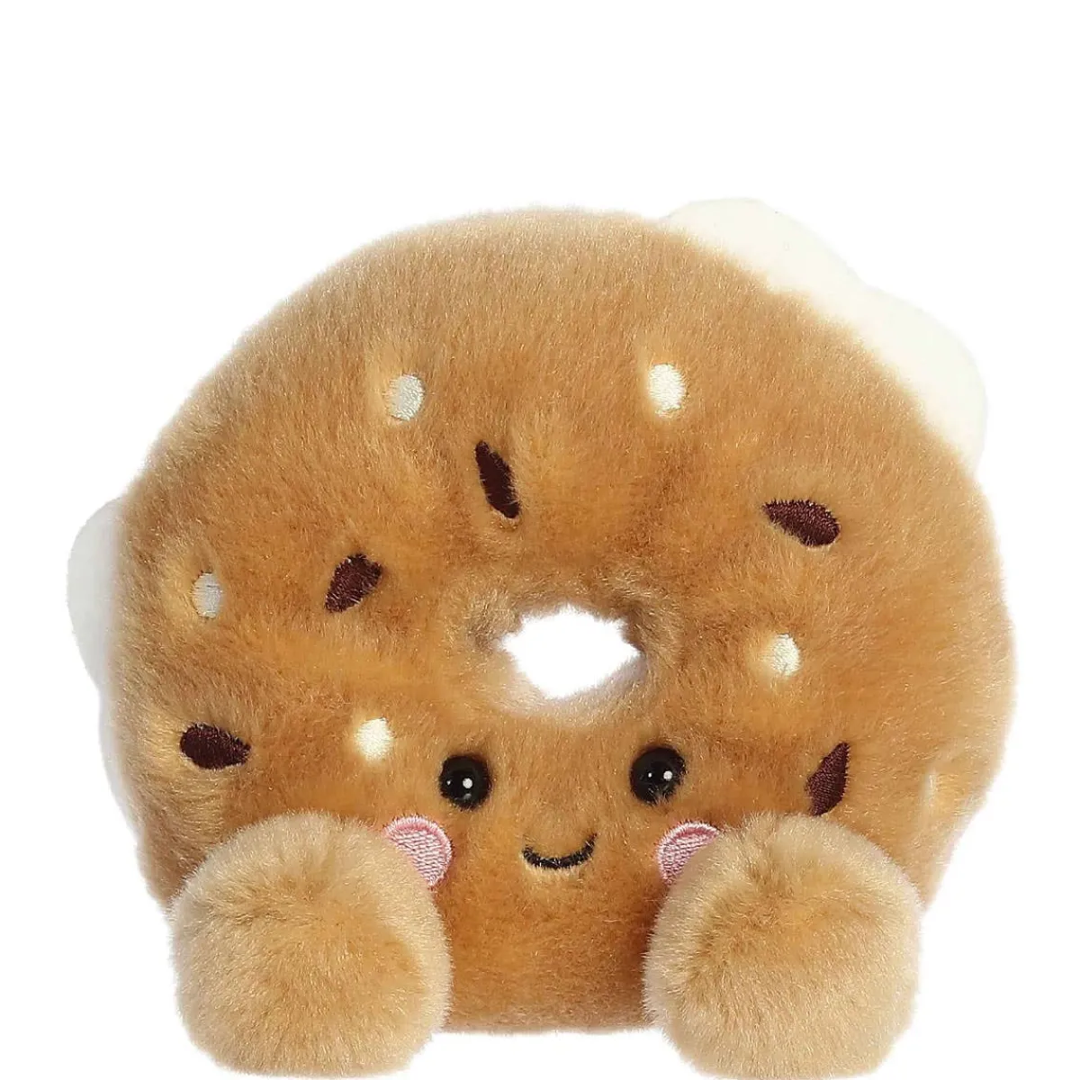 Plush Food-Nearly Famous Palm Pals - Tony Everything Bagel