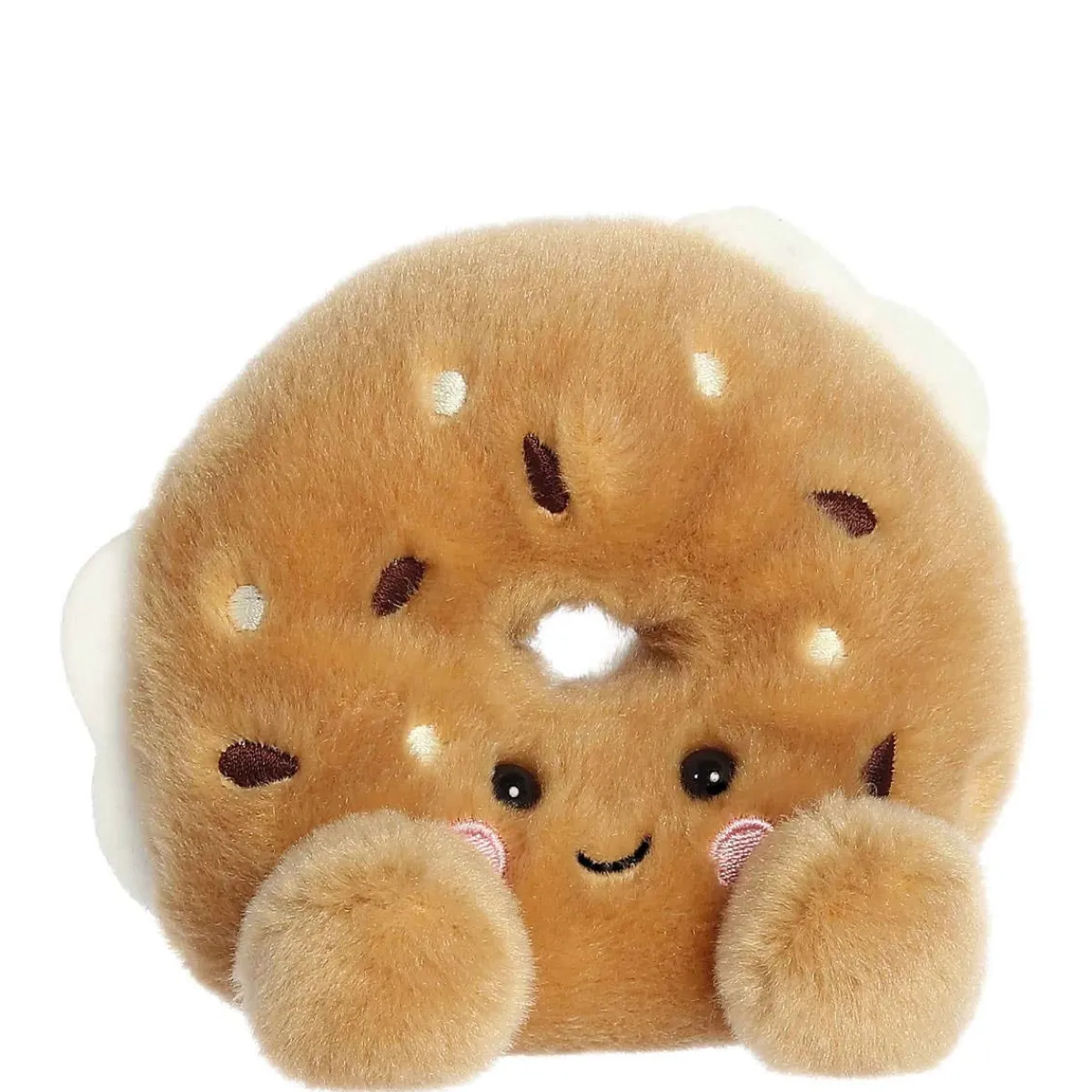 Plush Food-Nearly Famous Palm Pals - Tony Everything Bagel