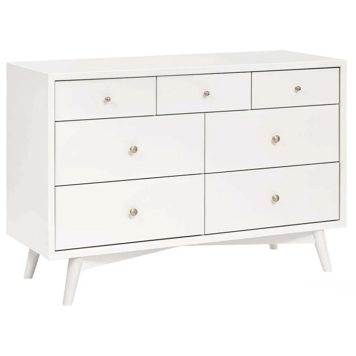 Dressers-Babyletto Palma 7 Drawer Double Dresser