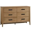 Dressers-Natart Palo King Double Dresser