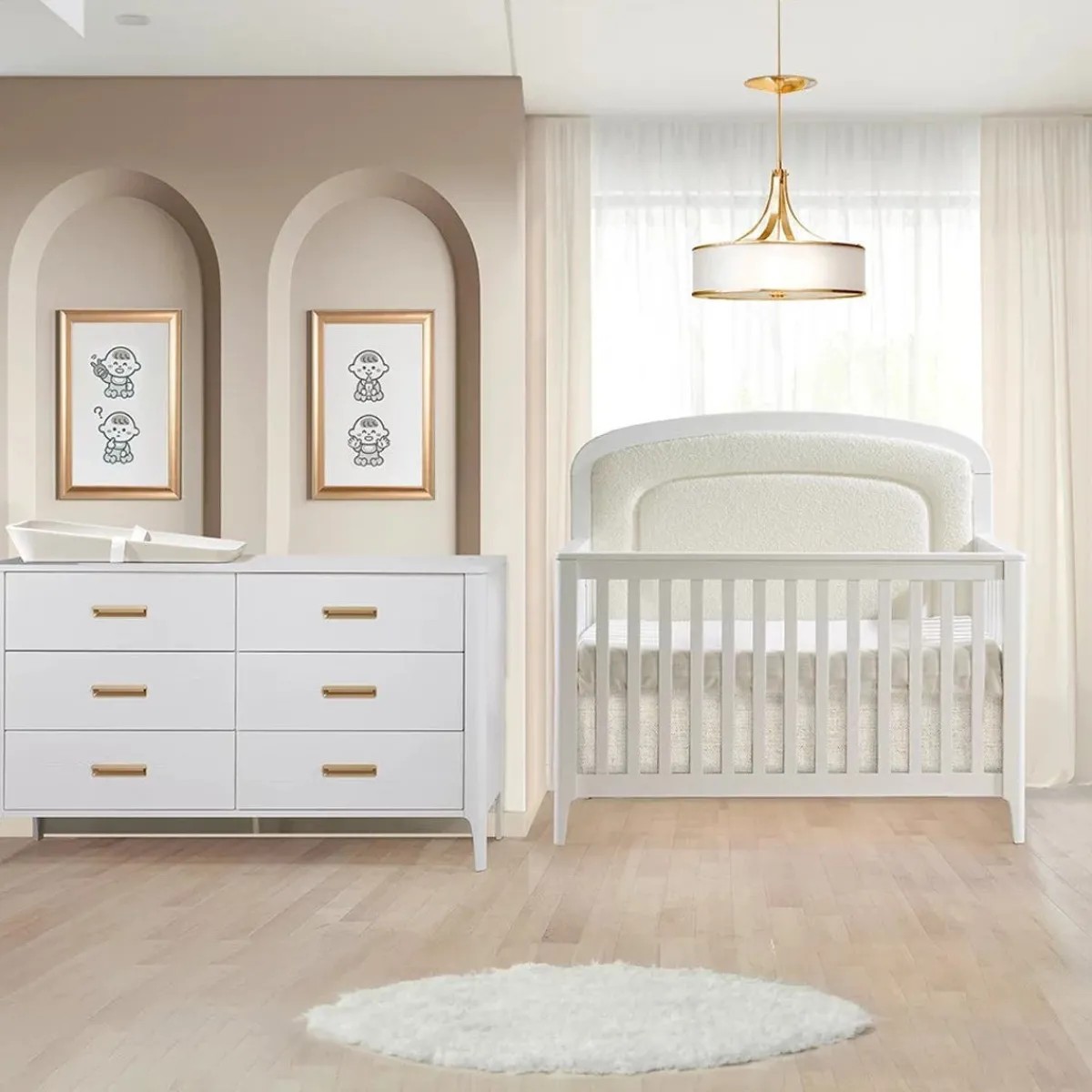 Dressers-Natart Palo King Double Dresser
