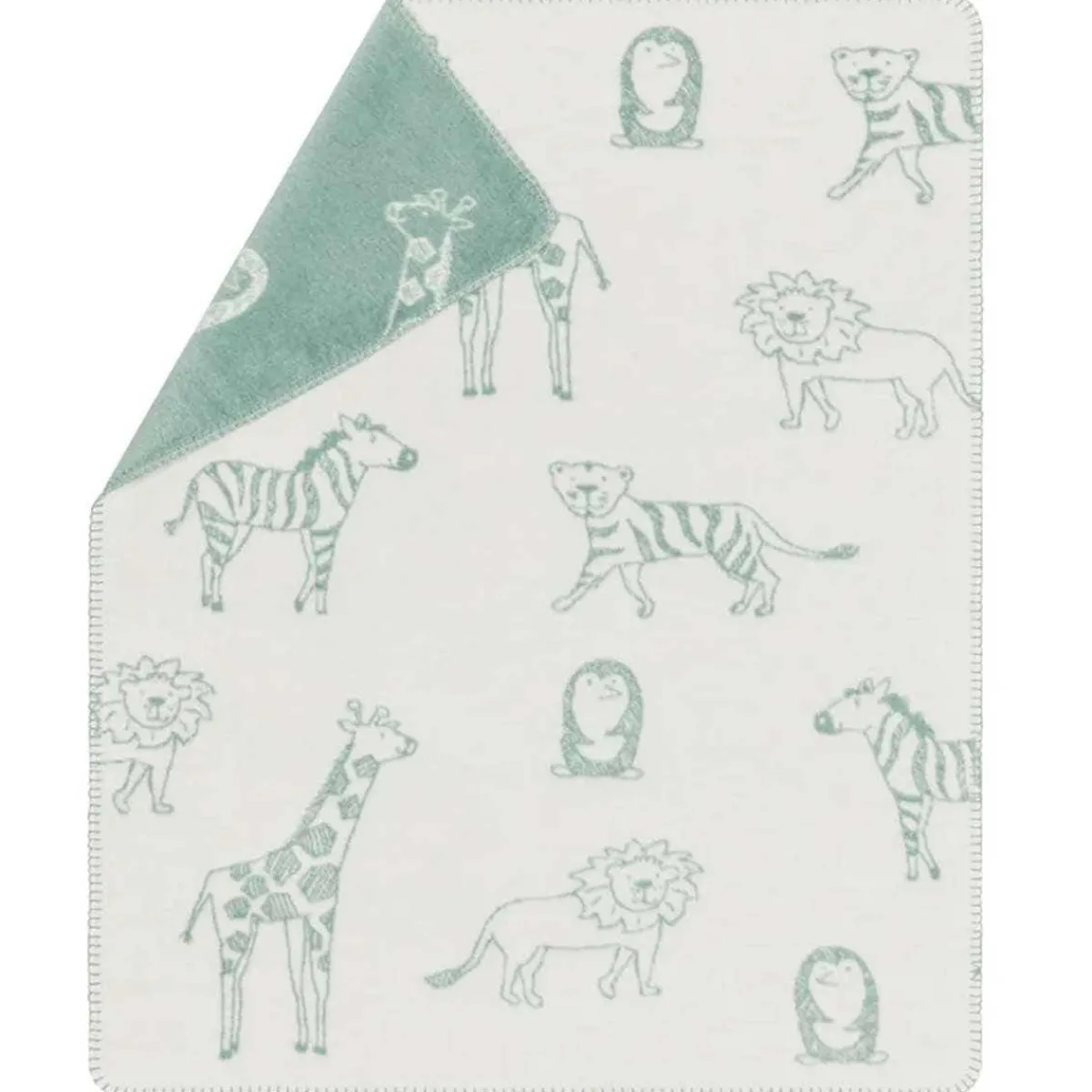 Blankets-David Fussenegger Panda Baby Blanket (100 x 75cm)