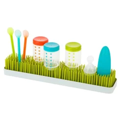 Bottle Brushes + Drying Racks-Boon Inc. Patch - Spring Green