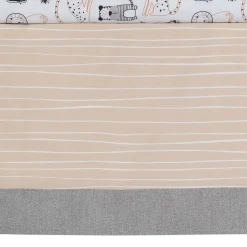 Crib Bedding Sets-Lambs & Ivy Patchwork Jungle 4 Piece Crib Set