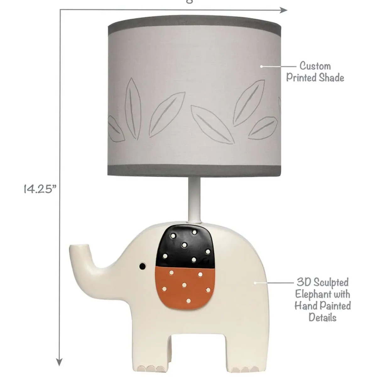 Lighting-Lambs & Ivy Patchwork Jungle Lamp