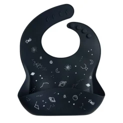 Bibs + Burps-LouLou Lollipop Patterned Silicone Bib