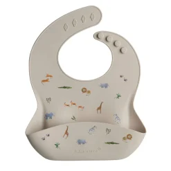 Bibs + Burps-LouLou Lollipop Patterned Silicone Bib