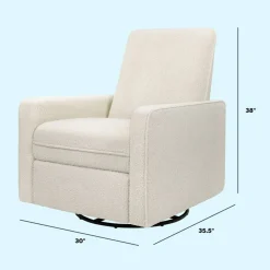 Gliders-DaVinci Penny Gliding Recliner (Boucle)