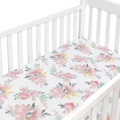 Crib Fitted Sheets-Kushies Percale Crib Sheet