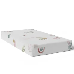Crib Fitted Sheets-Kushies Percale Crib Sheet